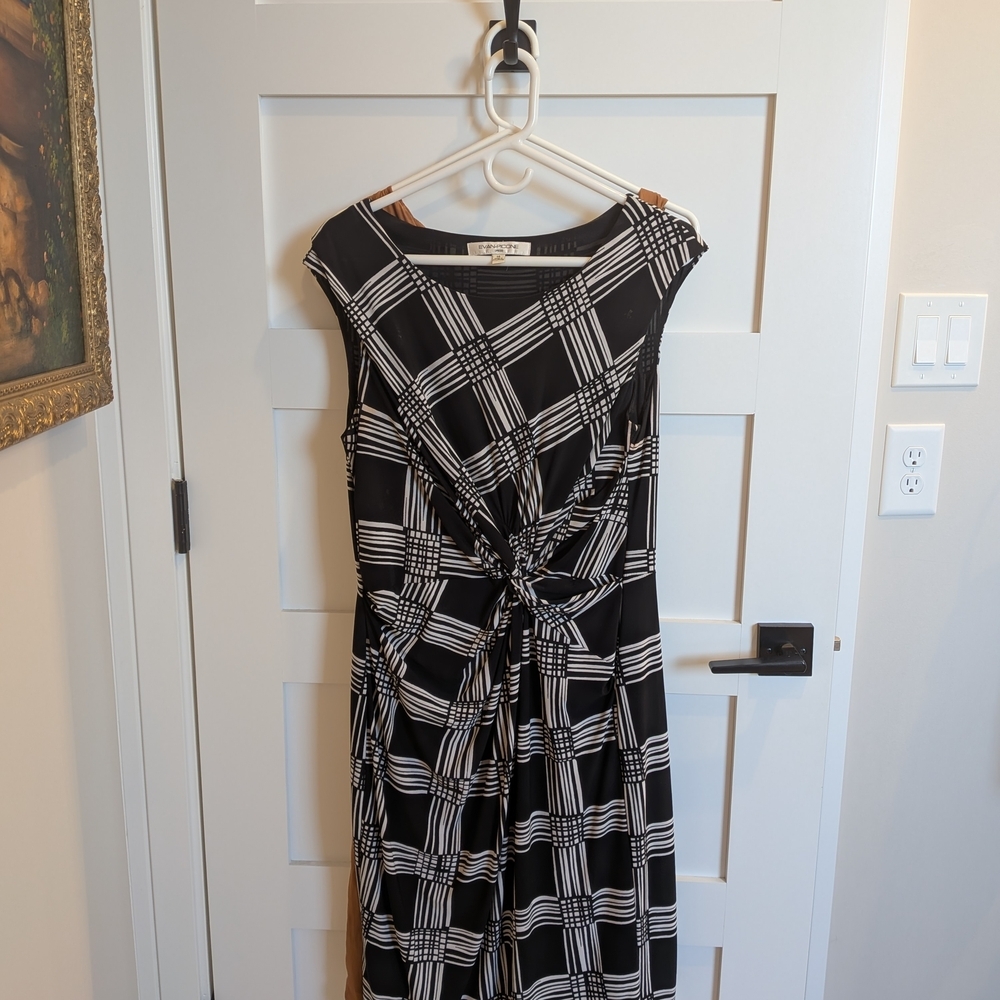 Evan Picone Classic Black Dress‎